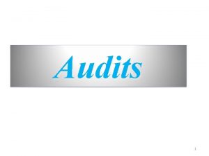 Define quality audit