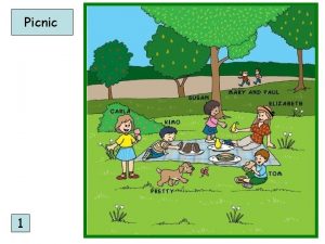 Picture description of picnic