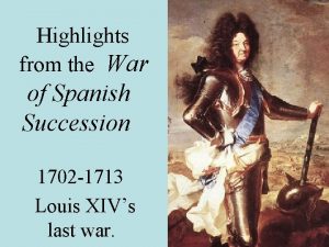 War of spanish succession definition