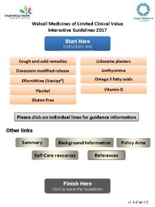 Walsall ccg formulary