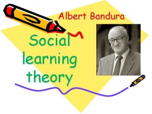 Social learning theory history