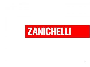 1 Cell division and reproduction 2 Zanichelli editore