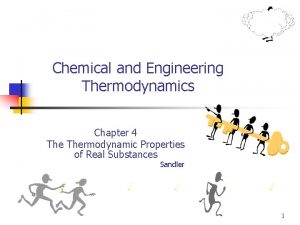 Chemical and Engineering Thermodynamics Chapter 4 Thermodynamic Properties