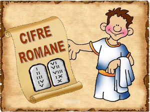 Cifre romane de la 1 la 1000