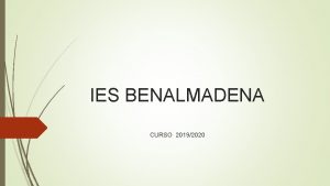 Ies benalmadena