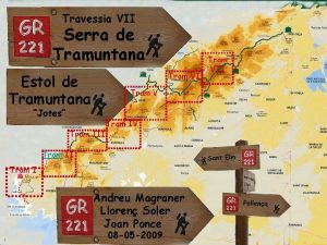 Travessia VII Serra de Tramuntana Tram VI Estol