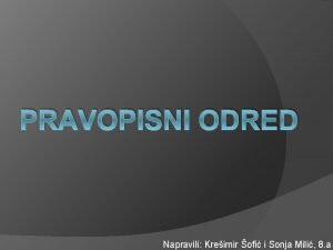 Pravopisni odred