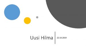 Uusi Hilma 22 10 2019 1 Rekisterityminen 2