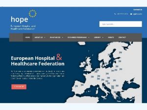 HOPE 2017 Programa de Intercambio de Profesionales Sanitarios