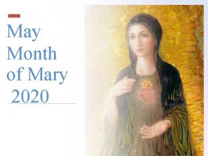 May Month of Mary 2020 Marys Magnificat All