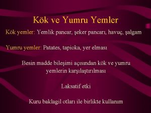 Yumru yemler