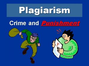 Plagiarism crime punishment