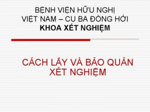 BNH VIN HU NGH VIT NAM CU BA