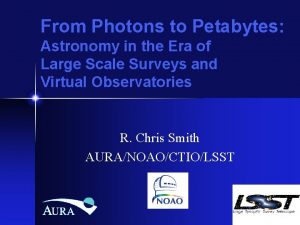 From Photons to Petabytes Astronomy in the Era