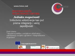 www hmvc net HRVATSKA MREA VOLONTERSKIH CENTARA Jednake