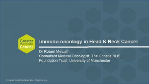 Dr robert metcalf