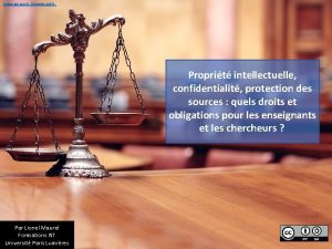 Image par Law8 Domaine public Proprit intellectuelle confidentialit