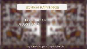 Sohrai painting of jharkhand