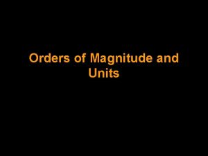 Orders of magnitude mass