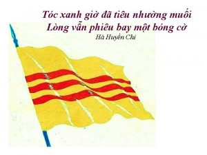 Tc xanh gi tiu nhng mui Lng vn