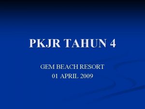 Gem beach resort