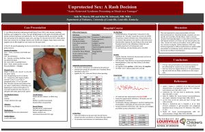 Unprotected Sex A Rash Decision Acute Retroviral Syndrome