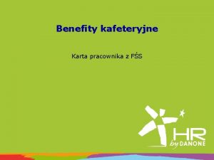 Benefity kafeteryjne Karta pracownika z FS KARTA PRACOWNIKA