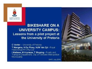 BIKESHARE ON A UNIVERSITY CAMPUS Lessons from a