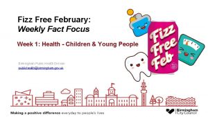 Fizz Free February Weekly Fact Focus Week 1