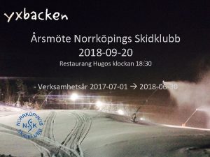 rsmte Norrkpings Skidklubb 2018 09 20 Restaurang Hugos