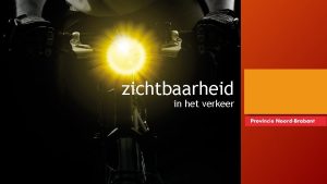 Zichtbaarheid verkeer