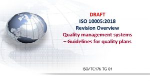 Iso 10005:2018