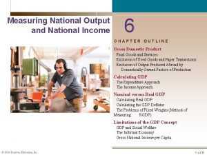 Measuring National Output and National Income 6 CHAPTER