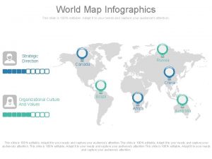 World Map Infographics This slide is 100 editable