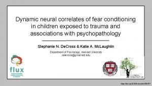 Dynamic neural correlates of fear conditioning in children