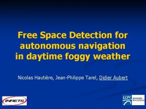 Free space detection