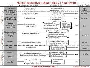 Macroscopic Human Behavioral Levels Mesoscopic InformationTheoreticSystem Levels Microscopic