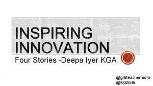 Four Stories Deepa Iyer KGA gr 8 teachermom