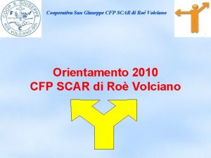 Cooperativa San Giuseppe CFP SCAR di Ro Volciano