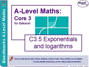 ALevel Maths Core 3 for Edexcel C 3 ALevel Maths Core 3 for Edexcel C 3