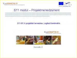 S 11 modul Projektmenedzsment S 11 B 1