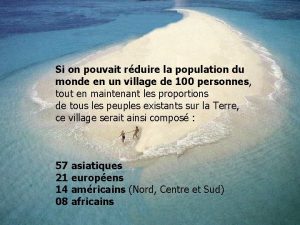 Si on pouvait rduire la population du monde