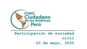 Per Participacin de sociedad civil 20 de mayo