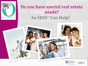 An SRES Can Help What is NAR NAR