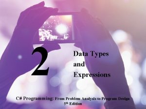 2 Data Types and Expressions C Programming From