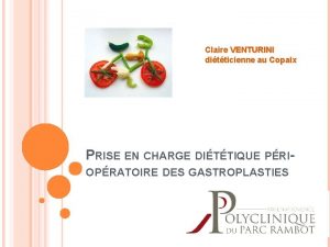 Claire VENTURINI ditticienne au Copaix PRISE EN CHARGE