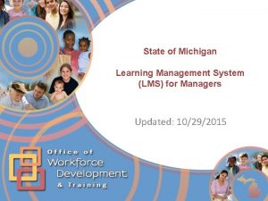 Learning management system michigan
