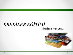 KREDLER ETM ile ilgili her ey 1 2