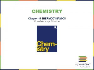 Chemistry microstates