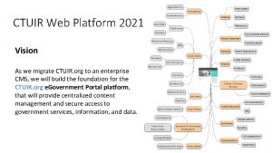 CTUIR Web Platform 2021 Finance Vision As we